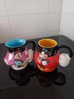 Disneyland parijs aardewerk mokken Minnie en Mickey mouse, Huis en Inrichting, Keuken | Servies, Ophalen, Zo goed als nieuw, Overige stijlen