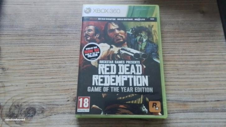 Red Dead Redemption GOTY - Xbox 360, Spelcomputers en Games, Games | Xbox 360, Gebruikt, Avontuur en Actie, 1 speler, Vanaf 18 jaar