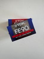 TDK FE90, Cd's en Dvd's, Cassettebandjes, Ophalen, 2 t/m 25 bandjes, Overige genres, Nieuw in verpakking
