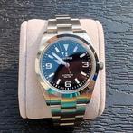 Cronos 36mm Explorer - Zo goed als nieuw!, Sieraden, Tassen en Uiterlijk, Horloges | Heren, Overige merken, Staal, Staal, Polshorloge