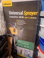 Wagner verfspuit 350 m, Doe-het-zelf en Verbouw, Schildersmaterialen, Ophalen, Gebruikt, Verfspuit of Verfpomp