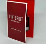 Parfum proefje L’interdit eau de parfum Rouge Givenchy 1 ml, Verzenden, Nieuw