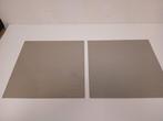 2 stuks grote 40x40cm grijze bouwplaat, Ophalen of Verzenden, Gebruikt