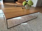 Ethnicraft salontafel Thin eiken 120x70x30, Huis en Inrichting, Ophalen, Japandi, Gebruikt, 100 tot 150 cm