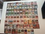 124 Magic The Gathering cards, Ophalen of Verzenden, Zo goed als nieuw, Meerdere kaarten, Foil