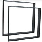 tafelpoten tafelonderstel stalen poten setje staal ijzer, Huis en Inrichting, Ophalen, Minder dan 50 cm, 50 tot 100 cm, Rond