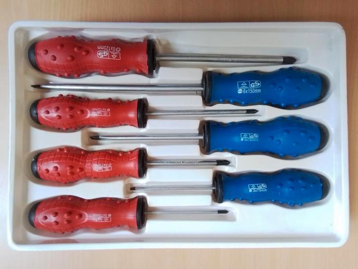 Degelijke 7 delige Schroevendraaier-set, Doe-het-zelf en Verbouw, Gereedschap | Handgereedschap, Nieuw, Ophalen