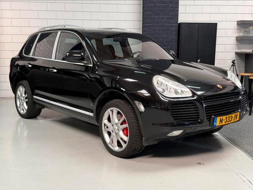 Porsche Cayenne Turbo 450 pk slechts 148.000 km 2005 Zwart, Auto's, Porsche, Particulier, Cayenne, 4x4, ABS, Achteruitrijcamera