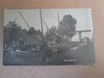 Fotokaart Noordwolde (01/ brug, zeilboten, zeilschepen), Verzenden, 1920 tot 1940, Gelopen, Friesland
