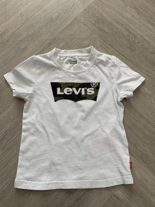 Witte Levi's Shirt, maat 92, Kinderen en Baby's, Kinderkleding | Maat 92, Zo goed als nieuw, Jongen, Shirt of Longsleeve, Verzenden