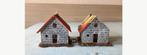HO 2 Faller Huisjes in Aanbouw., Hobby en Vrije tijd, Modeltreinen | H0, Gelijkstroom of Wisselstroom, Brug, Tunnel of Gebouw