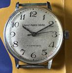 Vintage horloge UNITED WATCH WORKS mechanisch opwinden, Gebruikt, Staal, Polshorloge, Ophalen