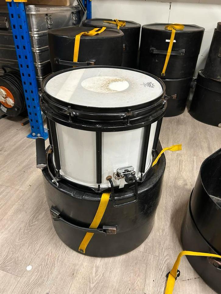 4x Premier HTS Snaartrommel - Marching Snare, Muziek en Instrumenten, Drumstellen en Slagwerk, Gebruikt, Premier, Ophalen
