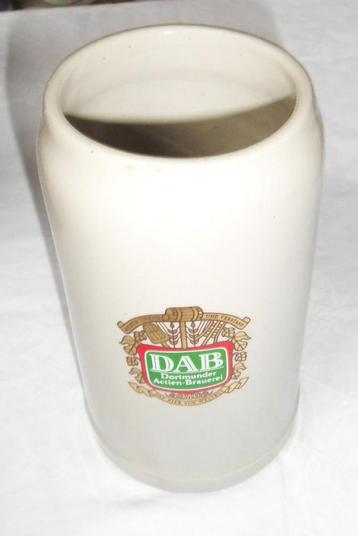 Dortmunder Actien Brauerei Bier DAB 1 liter bierpul