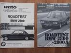 BMW 2500 2800-2800A 1969, Ophalen of Verzenden, Zo goed als nieuw, BMW