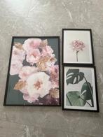 Set van 3 Mooie Posters met Lijst, Ophalen