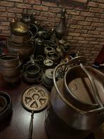 Collectie Messing & Koper: Ketels, Potten, Theepotten, Ophalen of Verzenden, Koper