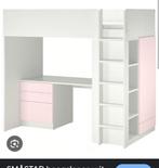 Hoogslaper SMASTAD ikea, Kinderen en Baby's, Kinderkamer | Stapelbedden en Hoogslapers, Ophalen, Gebruikt, Hoogslaper