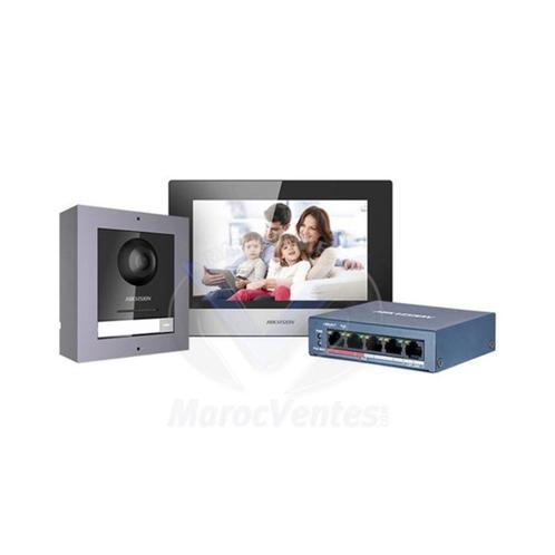 Hikvision IP intercom kit (DS-KIS602-B), Audio, Tv en Foto, Videobewaking, Nieuw, Buitencamera, Ophalen of Verzenden