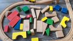 Houten blokken set, Ophalen of Verzenden, Gebruikt, Overige merken