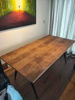 Mooie hardhouten eettafel, prijs bespreekbaar!, Ophalen, 50 tot 100 cm, Zo goed als nieuw, 150 tot 200 cm