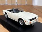 Triumph TR6 1969 wit 1:18 Minichamps Limited edition 504st, Ophalen of Verzenden, Nieuw, Auto, MiniChamps