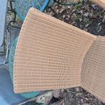 Te koop 2 rieten stoelen, Tuin en Terras, Tuinstoelen, Ophalen, Zo goed als nieuw