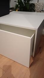 Ikea opbergkast -kist Smastad met bank, wit/wit, 90x52x48 cm, Huis en Inrichting, Woonaccessoires | Kisten, Overige materialen