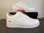 Supreme x Nike air force 1 ‘white’ maat 45, Wit, Nike, Nieuw, Ophalen of Verzenden