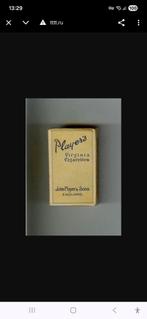 Vintage Player's Virginia Cigarettes, Ophalen of Verzenden, Gebruikt, Verpakking