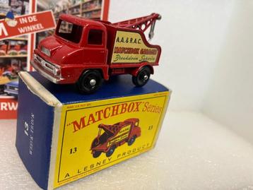 matchbox no.13 Wreck truck beschikbaar voor biedingen