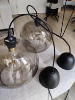 Glazen bollen hanglampen, Minder dan 50 cm, Glas, Zo goed als nieuw, Ophalen