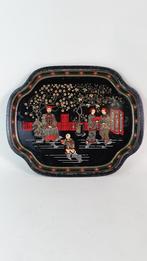 Vintage dienblad, Oosterse decoratie, Made in England. 8A6, Huis en Inrichting, Woonaccessoires | Dienbladen, Tweedehands verkoop