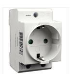 16a 2p din stopcontact, Ophalen of Verzenden, Zo goed als nieuw, Stopcontact