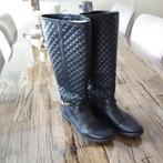 Zwarte laarzen, Kleding | Dames, Ophalen of Verzenden, Zo goed als nieuw, Zwart, Hoge laarzen