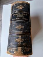 Dictionnaire Neerlandais - Francais Kramers & Bonte 1884, Antiek en Kunst, Antiek | Boeken en Bijbels, Ophalen of Verzenden