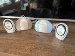 2 x Alecto dbx85 eco babyfoons, Kinderen en Baby's, Babyfoons, Ophalen, Zo goed als nieuw, 250 meter of meer
