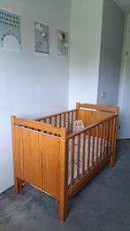 kinderbedje, Kinderen en Baby's, Kinderkamer | Bedden, Ophalen, Gebruikt, Minder dan 140 cm, Minder dan 70 cm