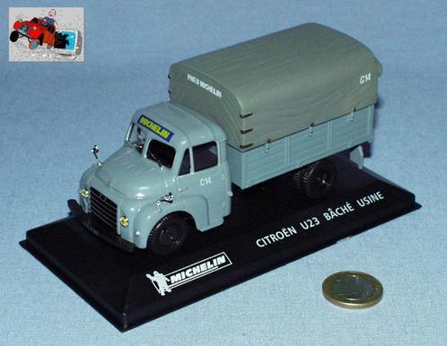 Ixo Altaya 1/43 : Citroen U23 vrachtwagen met huif Fabriek, Hobby en Vrije tijd, Modelauto's | 1:43, Nieuw, Bus of Vrachtwagen