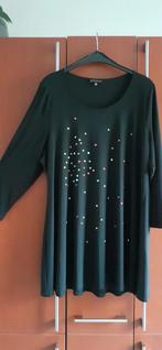Zwart tuniek zgan maat xl= 5052 , met gekleurde steentjes., Kleding | Dames, Grote Maten, Yoek, Ophalen of Verzenden, Zo goed als nieuw