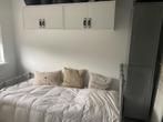 Stoer stalen 1 persoons bed, Huis en Inrichting, Slaapkamer | Bedden, Ophalen, Eenpersoons, 200 cm, Metaal