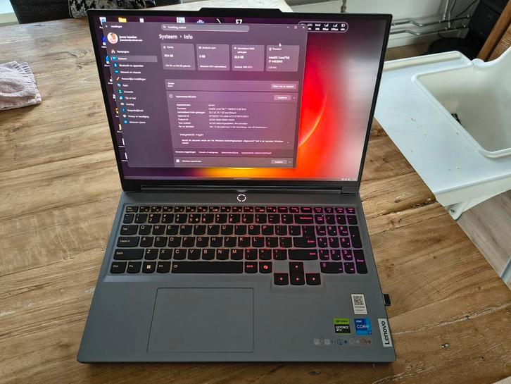 🎮 Lenovo Legion 5 16IRX9 – i7 14700HX / RTX 4070 / 32GB RAM, Computers en Software, Windows Laptops, Zo goed als nieuw, 17 inch of meer