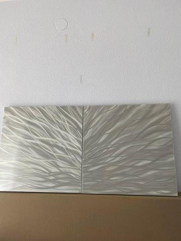 Aluminium Wandlijst 2-delig - Zo Goed Als Nieuw! beschikbaar voor biedingen