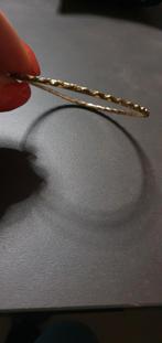 Elegante goud kleurige armband, Sieraden, Tassen en Uiterlijk, Ophalen of Verzenden, Zo goed als nieuw, Goud, Goud