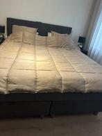 Te koop: Boxspring 180/200 met emma matras en emma topper, Ophalen, Tweepersoons, Zo goed als nieuw, 180 cm