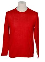 Nieuwe Berna Italia fijn gebreide trui, Mt. L, Kleding | Heren, Verzenden, Nieuw, Rood, Maat 52/54 (L)