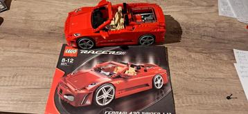 Lego 8671 Ferrari 430 spider  beschikbaar voor biedingen