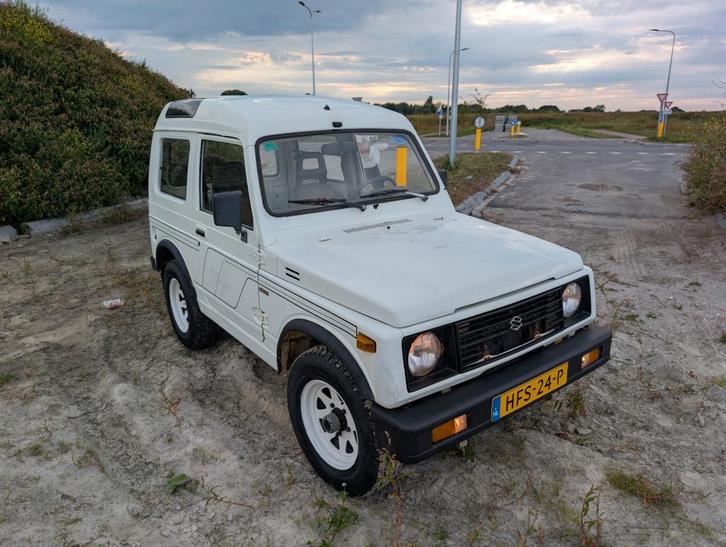 Suzuki sj413 highroof, Auto's, Suzuki, Particulier, Benzine, Stationwagon, Geïmporteerd, Wit, Ophalen