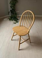 Twee houten stoelen Mix & Match, Huis en Inrichting, Ophalen of Verzenden, Zo goed als nieuw, Bruin, Twee