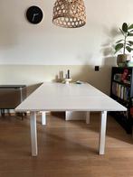 IKEA BJURSTA uitschuifbare eettafel, Huis en Inrichting, Tafels | Eettafels, Ophalen, Gebruikt, 50 tot 100 cm, Vier personen
